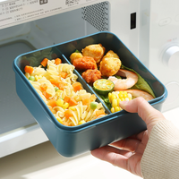 Lonchera Escolar Térmica a Prueba de Fugas con Juego de Cuchara y Tenedor, Lonchera Bento con Cubiertos para Niños