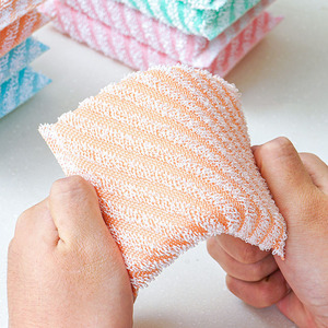 Esun-Éponge à vaisselle multifonctionnelle de forme carrée pour le nettoyage de la maison, tampon à récurer à haute absorption d'eau facile à nettoyer - Product Image 6
