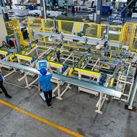 Machine de formage à rouleaux pour angles muraux automatique à cassette à changement rapide pour cloisons sèches, 120 m/min, CW UW CD