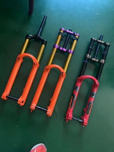 Fourche de vélo électrique 26/27,5/29 pouces, suspension hydraulique DH, fourches de motocross compatibles avec les vélos Surron Talaria Sting - Product Image 4