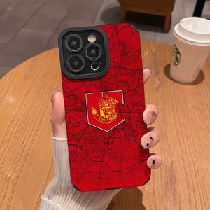 Custodia Morbida Anti-Impronta e Anti-Caduta per iPhone 17 Pro Max/14 Plus/15 con Design 3D Stemma Barcellona Termo-Stampata - Product Image 3