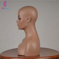 Maniquí de Cabeza Femenina Elegante y Hermosa, Personalizable, Resistente, Decorativo, para Exhibición en Tiendas, en Oferta