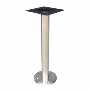 Gambe <span class=keywords><strong>per</strong></span> Tavoli Moderne in Acciaio Inossidabile <span class=keywords><strong>per</strong></span> <span class=keywords><strong>Cucina</strong></span>, Soggiorno, Scuola, Sala <span class=keywords><strong>da</strong></span> Pranzo - <span class=keywords><strong>Piedi</strong></span> Fissi Resistenti, Colonna di Supporto in Legno Massello - Product Image 1