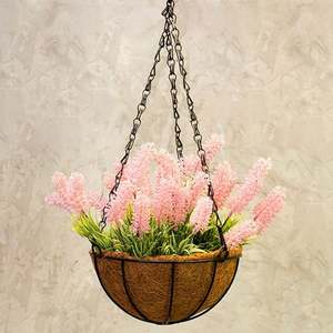 Panier de rangement en macramé bohème, pots, suspensions murales en rotin, porte-suspendu pour <span class=keywords><strong>accrocher</strong></span> aux murs, plante, fenêtre, fleur de coco - Product Image 1