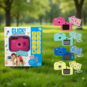 RADIOCOM Click! 2 Cámaras Compactas 0.3Mpx Surtidas 35921 - Product Image 3