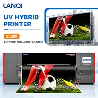 Impresora UV Híbrida de 3.2m, Impresoras de Inyección de Tinta, Cabezales de Impresión Epson Konica Ricoh, Impresora de Inyección de Tinta UV Híbrida, Impresora UV de Banda de 3200mm