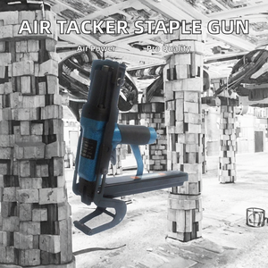 Engrapadora Neumática Industrial WOODPECKER P88(12j) con Capacidad <span class=keywords><strong>para</strong></span> 100 Piezas y 3 Años de Garantía <span class=keywords><strong>para</strong></span> Muelles de Colchón y Cercas de Fibra - Product Image 2