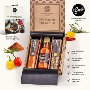 Set de 3 Especias para Asar de Acero Gepp's <span class=keywords><strong>Delicatessen</strong></span>, Salsa de Chile Habanero, Mezclas para BBQ, Regalo Personalizado para Hombres - Product Image 2