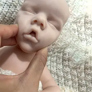 Newborn sized affordable silicone dolls for adoption and rehoming reborn baby art doll collectibles waterproof infant doll