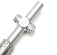 Couleur argent 1000G Antichoc IP67 HD Optique 1.5-6x24 LPVO Chasse Portée Monoculaire Télescope