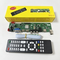 LCD TV AV Mainboard Model V56-Universal TV Besturingskaart Export naar India, Egypte, Afrika Markt Gemaakt in China
