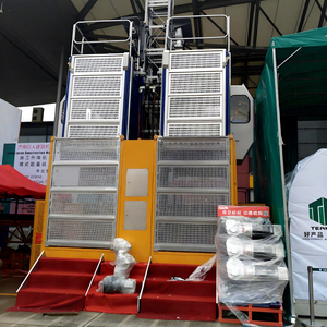 SC100 <span class=keywords><strong>1t</strong></span> beban kecil sedang sederhana terjangkau kandang tunggal konstruksi <span class=keywords><strong>Lift</strong></span> untuk situs konstruksi jembatan tambang cerobong asap - Product Image 1