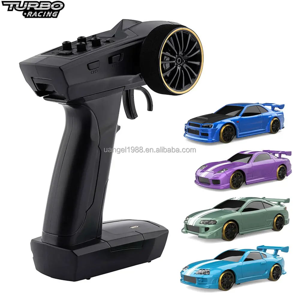 Tur Bo Racing 1:76 C61 C62 C63 C64 Drift RC Car - Pro Version