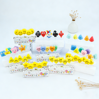 Nouvelles bougies d'anniversaire en cire de paraffine, faites à la main, non parfumées, de formes variées, pour les fêtes d'enfants et les mariages, décoration de la maison