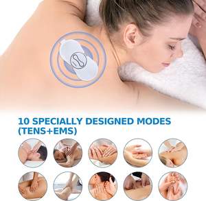 Máquina estimuladora muscular EMS inalámbrica, masajeador muscular eléctrico portátil para piernas, pie, pantorrilla, mano, cuerpo - Product Image 5