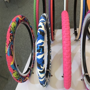 Pneus de vélo de montagne colorés 26 27,5 29 pouces <span class=keywords><strong>650b</strong></span>, pneus extérieurs en caoutchouc pour vélo de montagne, vélo de ville, cyclisme urbain - Product Image 4