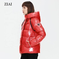 Veste d'hiver en gros à manches détachables, manteau tendance chaud et ample, doudoune courte épaisse grande taille pour l'hiver