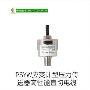 Capteur de pression à jauge de contrainte Seneing PSYW 0-1MPa DC1-20mA Fabriqué au Japon - Product Image 1
