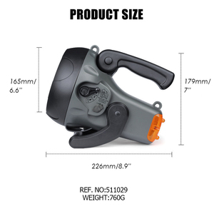 Có thể sạc lại 10 Watt 800lumens cầm tay <span class=keywords><strong>LED</strong></span> Spotlight đèn pin với ngân hàng điện và nhấp nháy ánh sáng 4000mAh Li-ion - Product Image 2