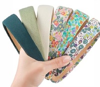 Lot de six bandeaux épais antidérapants pour femmes, doux, rembourrés, durables, réutilisables, cadeaux de Noël pour femmes et filles, rentrée scolaire