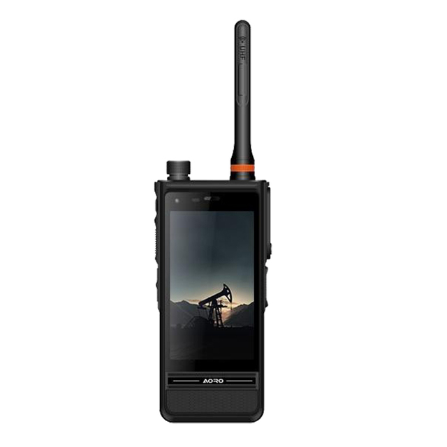 Aoro M6 6267 Cheapest Walkie Talkie Phone 4W Two Way Radio DMR UHF&VHF PTT Rugged Phone