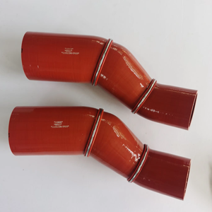 Manguera de goma de silicona a prueba de explosiones reforzada con alambre de acero, capa exterior de flúor, corte de soldadura, 60 ~ 240C, 1,0 Mpa de presión - Product Image 6