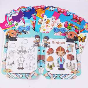 FOSKA Keeping Child's Artwork Livres de peinture à l'eau magique multimédia vibrants et intacts avec poignées de transport pour les enfants de 3 ans et plus - Product Image 3