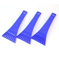 Shunwei SD-3109 Mini grattoir à glace en plastique robuste pour pare-brise de voiture, déneigeur compact et peu encombrant