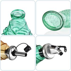 <span class=keywords><strong>Bouteille</strong></span> vide en verre <span class=keywords><strong>de</strong></span> 500 ml en forme <span class=keywords><strong>de</strong></span> poisson pour huile <span class=keywords><strong>de</strong></span> cuisson, vinaigre, sauce soja, distributeur d'huile pour cuisine - Product Image 6