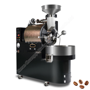 Coffee Roaster Industrial Hot Sale 6kg Drum Commercial Coffee Roaster <b>Led</b> Color Button Coffee Roaster Machine - Product Image 6