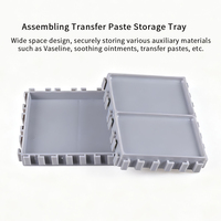 Présentoir en plastique professionnel pour fournitures d'accessoires de tatouage organisateur de cartouche accessoires de maquillage permanents