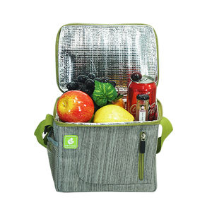 พิมพ์แบบกําหนดเองพร้อมโลโก้แบบพกพาขนาดใหญ่ขายส่งกันน้ําฉนวนกระเป๋าความร้อนอาหารกลางวันกล่องเก็บความเย็นกระเป๋าสําหรับผู้ชายผู้หญิง - Product Image 6