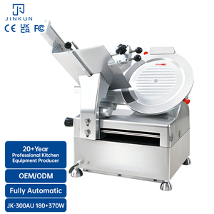 Completamente automatico commerciale industriale affettatrice per carne elettrica surgelata macchina di taglio per pancetta prosciutto di manzo Deli nuovi - Product Image 1