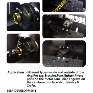 LY-50 Kim Loại Phay Đánh Dấu <span class=keywords><strong>Mini</strong></span> <span class=keywords><strong>Cnc</strong></span> Router Tên Vàng Bên Ngoài Vòng Đeo Tay Trang Sức Nhẫn Khắc Máy Với Phần Mềm - Product Image 3