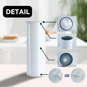 Gobelet en acier inoxydable isolé sous vide à double paroi de 20oz tasses à café de <span class=keywords><strong>sublimation</strong></span> en gros pour les cuisines de cadeaux de fête - Product Image 2