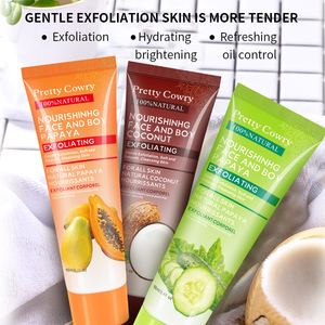 <span class=keywords><strong>Pretty</strong></span> Cowry Oil Control Tẩy Tế Bào Chết Làm Mịn Làm Mới 100% Hữu Cơ Tự Nhiên Dưa Chuột Mặt Cơ Thể Chà - Product Image 6
