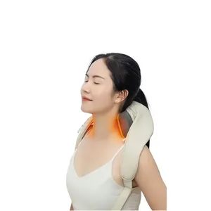 Multifunctional Model Adjustable Shiatsu Body Relaxation Neck And Back Massager With Heating