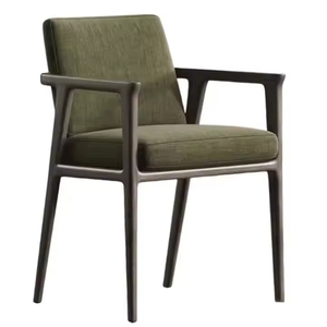 Collezione di <span class=keywords><strong>Sedie</strong></span> da Pranzo <span class=keywords><strong>in</strong></span> Stile Moderno VL per Caffè e Hotel, <span class=keywords><strong>Sedie</strong></span> <span class=keywords><strong>Ergonomiche</strong></span> <span class=keywords><strong>in</strong></span> <span class=keywords><strong>Legno</strong></span> Massello con Cuscini <span class=keywords><strong>in</strong></span> Tessuto - Product Image 2