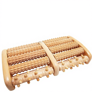 Masseur de pieds TheraFlow avec fonction musicale pour le soulagement de la neuropathie et de la fasciite plantaire, coffret cadeau comprenant un tableau de réflexologie (femmes et hommes) - Product Image 1