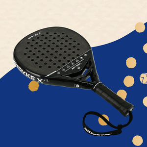 <span class=keywords><strong>Racchette</strong></span> da <span class=keywords><strong>Padel</strong></span> AMA SPORT Eccezionali a Goccia Ibride con Controllo Bilanciato e Potenza, in Alluminio 24K, OEM ODM - Product Image 2