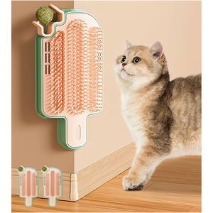 Chase Play Modern Eco-Friendly Catnip <b>Ball</b> Toy with <b>Wall</b>-Mounted Design Reusable Catnip for Active Cats' Indoor Exploration - Product Image 4