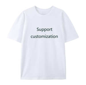 เสื้อยืดผ้าฝ้าย100% ขนาดปกติใส่ได้พอดีพิมพ์ลายโลโก้แบบเรียบๆ - Product Image 6