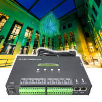 Télécommande Ethernet DMX512 avec 2048 canaux numérique WiFi ArtNet LED Stage Light Controller IP44 Rated RGB