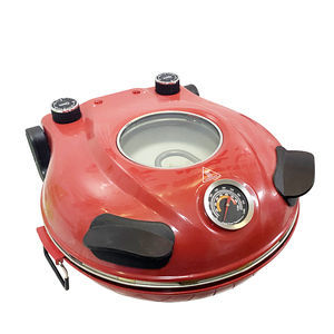 1200W Muti-Fuction Aanrecht Dubbele Temperatuur Pizza <span class=keywords><strong>Oven</strong></span> Snelle Warmte Tafelblad 12 Inch Elektrische Pizza Maker