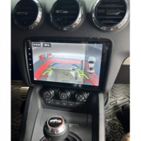 Head Unit Stereo Mobil Android 9 inci dengan Wireless CarPlay & Android Auto untuk AUDI TT 2006-2014, Pemasangan Tanpa Merusak