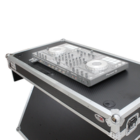Étui de vol de plate-forme de travail de mélangeur dj mobile pliable et coloré à vendre