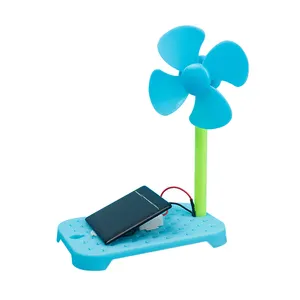 School Science Kits Suppliers Solar Power Fan Newest Science Kit Toy For School