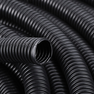 PP Pvc Pe Polyéthylène Taille Personnalisée Conduit Électrique Conduite D'eau De Pluie Fil Ondulé Métier À tisser Câblage Tuyau Split Tube Ondulé - Product Image 6