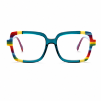 Montures optiques en acétate laminé coloré Resda RSD8056 2026 – Lunettes de vue de haute qualité et tendance pour femmes