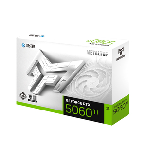 การ์ดจอเกมมิ่ง GALAX GeForce RTX 5060 Ti METALTOP OC สีขาว ปี 2025 รองรับ DLSS4 พร้อมพัดลมระบายความร้อน สำหรับเล่นเกมบนเดสก์ท็อป - Product Image 5